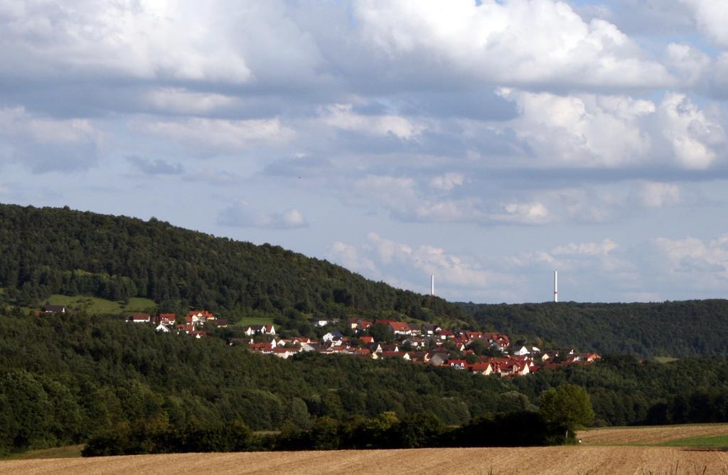 Ferienwohnung Haus Rosa Nüdlingen Oda fotoğraf